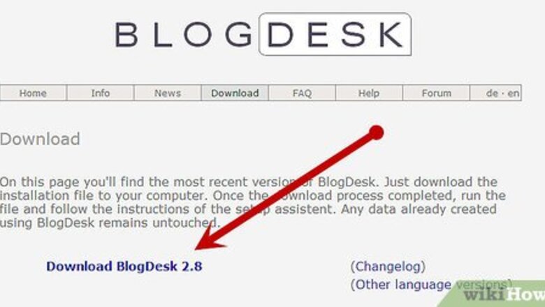 How to Blog With BlogDesk