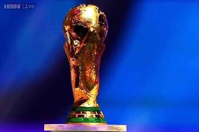 Vandals destroy replica World Cup near Brazil base