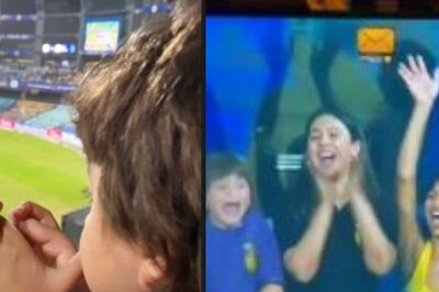 Shah Rukh Khan's Son AbRam Screams in Joy as KKR Wins Match, Suhana Khan Shares Moment