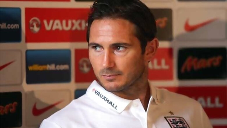 Frank Lampard joins England's 100 club