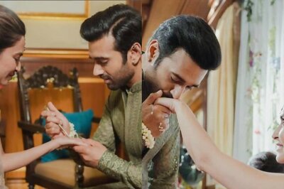 Pulkit Samrat Applies Mehendi On Kriti Kharbanda's Palms, Kisses Her In New Wedding Photos | See Here