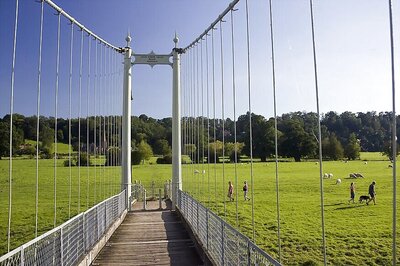 Constructed in 10 Weeks, World's Longest Suspension Footbridge Opens