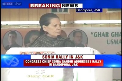 Sonia Gandhi slams BJP, says it is playing politics over relief work