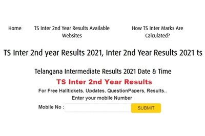 TS Inter Results 2021 Declared: How to Check, Download Marks Memo