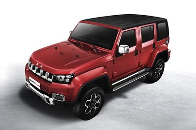 Pakistan Gets Chinese-Made BAIC BJ40 Plus SUV Resembling Mahindra Bolero and Jeep Wrangler