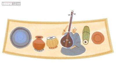 MS Subbulakshmi: Google doodles the Bharat Ratna's 97th birthday