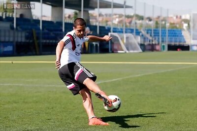 Javier Hernandez promises to give his all at Real Madrid