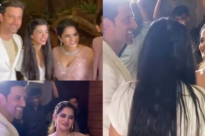 Hrithik Roshan Takes Saba Azad to His Makeup Artist's Engagement, Introduces Her to Everyone; Watch