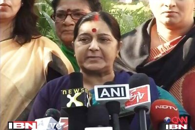 Convene special Parliament session for tougher law: Sushma