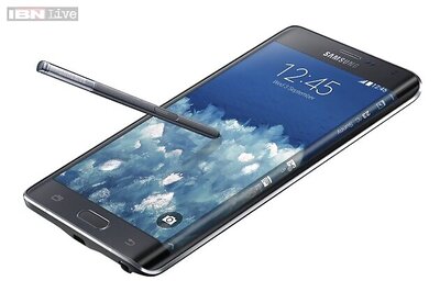 Samsung Galaxy Note Edge: Samsung's new smartphone's screen curves to the right for quick access to app shortcuts
