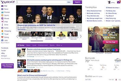 Yahoo unveils website revamp
