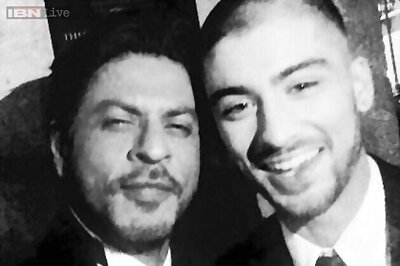 Shah Rukh Khan's selfie with Zayn Malik is India's most retweeted photo