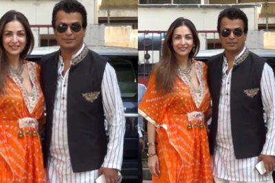 Malaika Arora Seeks Blessings From Lord Ganpati At Shilpa Shetty’s Puja, WATCH