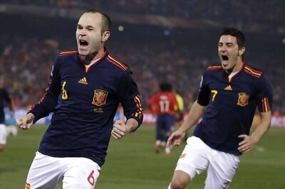 Spain set up Portugal clash after 2-1 win