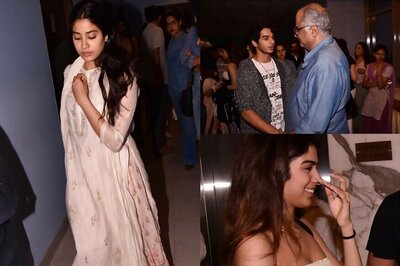Beyond The Clouds: Jahnvi Kapoor Extends Support To Ishaan Khatter; Attends Screening With Family