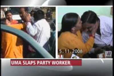 Slapped, kissed by Uma; party leader quits | More