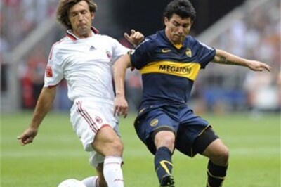 Boca Juniors get the better of AC Milan