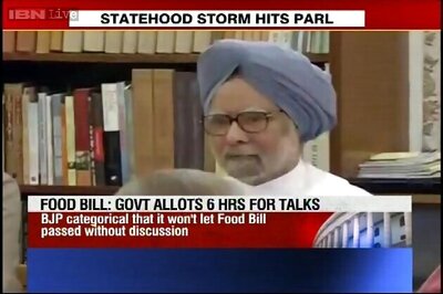 6 hours allotted for discussion on Food Security Bill in Parliament