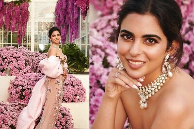 Isha Ambani Exudes Timeless Grace In A Majestic 3D Gown Featuring Peacock Embroidery
