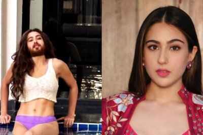Sara Ali Khan Sports a Beard While Chilling in a Pool in Funny Birthday Post for Homi Adajania