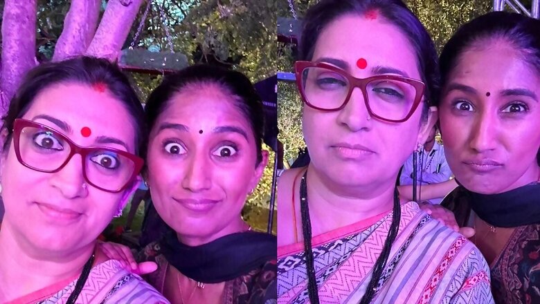 Smriti Irani's Selfie With Comedian 'Aiyyo' Shraddha Has a 'Kyunki Saas Bhi Kabhi Bahu Thi' Twist