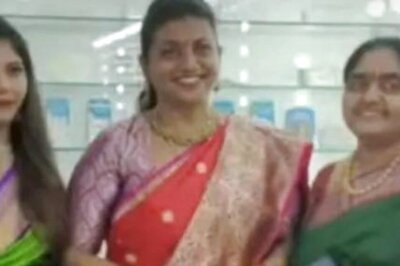 AP Tourism Minister Roja Inaugurates Beauty Parlour in Tirupathi