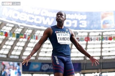 Teddy Tamgho wins men's triple jump in Moscow