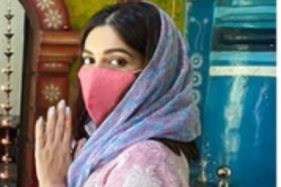 Bhumi Pednekar Goes on Temple Pilgrimage in Her Village in Goa