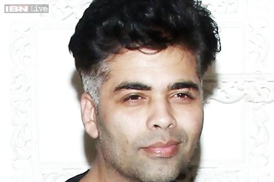 Snapshot: Karan Johar sports new hairstyle at 'Bombay Velvet' wrap up party
