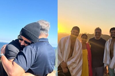 Vijay Deverakonda Takes Parents on Their First Trip to US, Hugs Dad in Adorable Family Pics