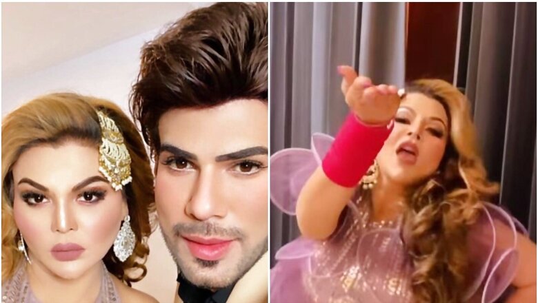 Rakhi Sawant Does Rashmika Mandanna's Saami Saami Step At Afsana Khan's Wedding, See Video