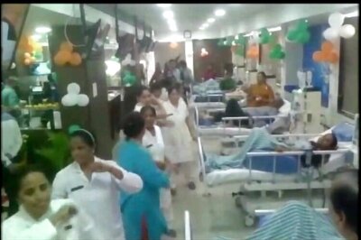 Watch: Doctors, nurses perform garba inside a ward in Ahmedabad hospital