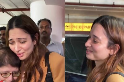 Tamannaah Bhatia Turns Emotional As Fan Reveals Tattoo of Actress' Face, Touches Her Feet; Watch