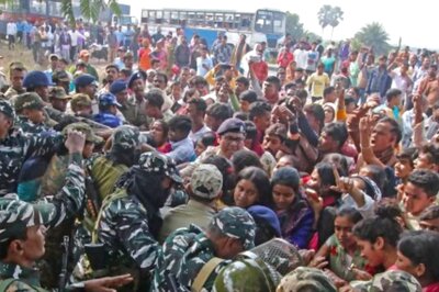 West Bengal: Protest Outside CBI Office with Body of Bogtui Accused Who Died in Custody