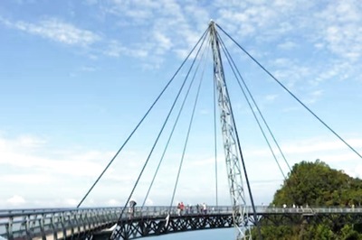 Malaysia’s Langkawi Sky Bridge  Is Known For Its Unique Architecture