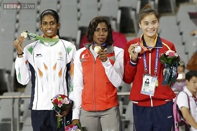 Asian Games Athletics: Poovamma wins bronze in women's 400m race