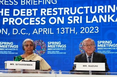 Nirmala Sitharaman Attends High-level Meeting on Sri Lankan Debt Issues