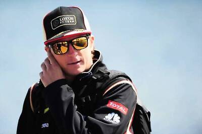 Lotus apologise to Kimi Raikkonen for wrong strategy