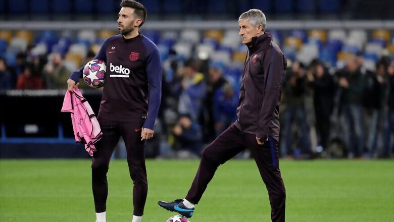 Quique Setien Feels Five-substitute Rule Could 'Actually Harm' Barcelona