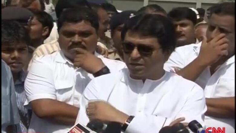 Raj Thackeray threatens to shut Hindi channels