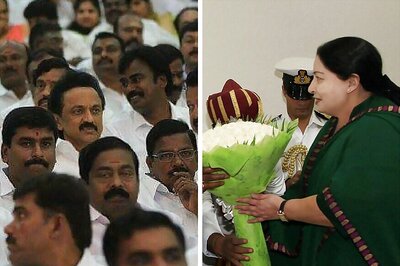 Stalin Pushed to Back Rows at Jaya Swearing-In, Karunanidhi Livid