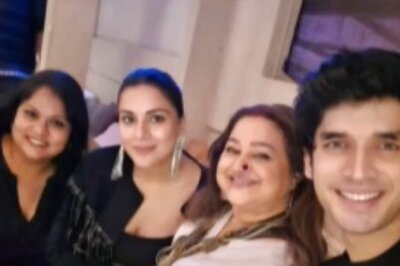 Shraddha Arya Poses With Team Kundali Bhagya At Anjum Fakih’s Birthday Bash; See Pics