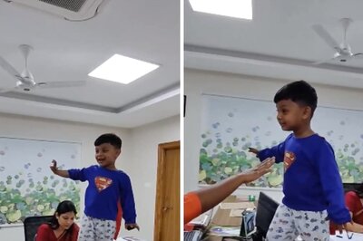 IAS Officer's Son Plays On Her Office Desk, Internet Asks 'Is This Allowed?'