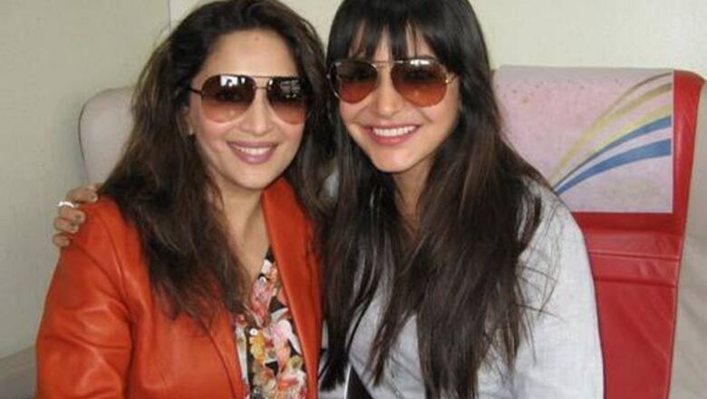 Bridging the gap? Madhuri Dixit and Anushka Sharma bond at IIFA awards