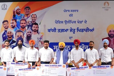Punjab Chief Minister Bhagwant Mann Honours Hockey Players from State Following Paris Olympics Bronze