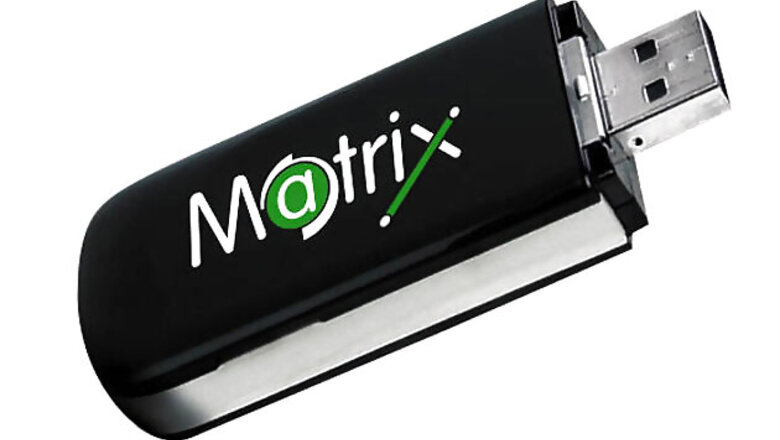 Matrix data card for international travellers