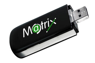 Matrix data card for international travellers