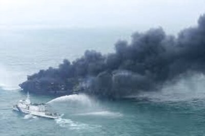 UN Says Ship Fire Caused 