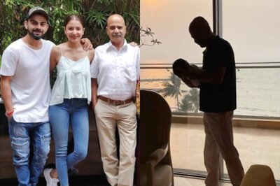 Anushka Sharma Wishes Dad on Birthday With Adorable Photo of Him Holding Vamika in Arms, See Pics
