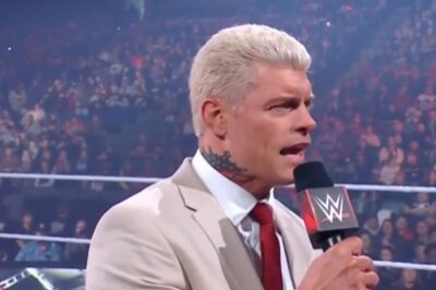 Cody Rhodes Wishes To Bring Back The WWE Winged Eagle Title Belt At Wrestlemania